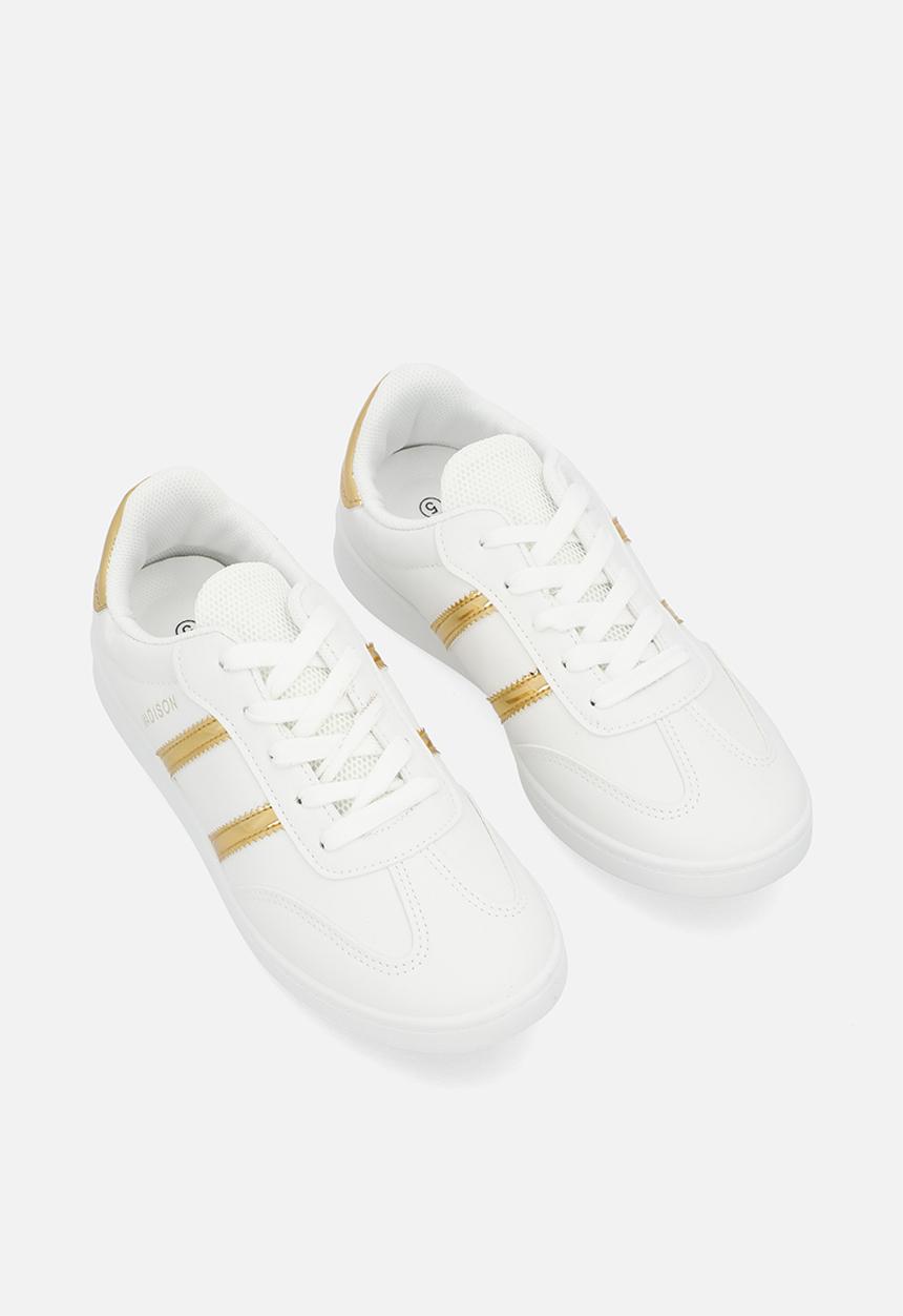 Madison® - Sneaker - white & gold
