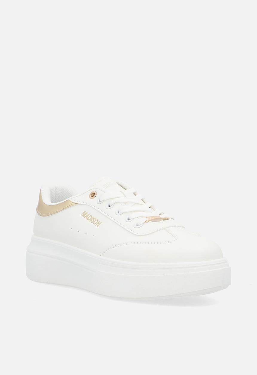 Madison® - Toby sneaker - white/gold