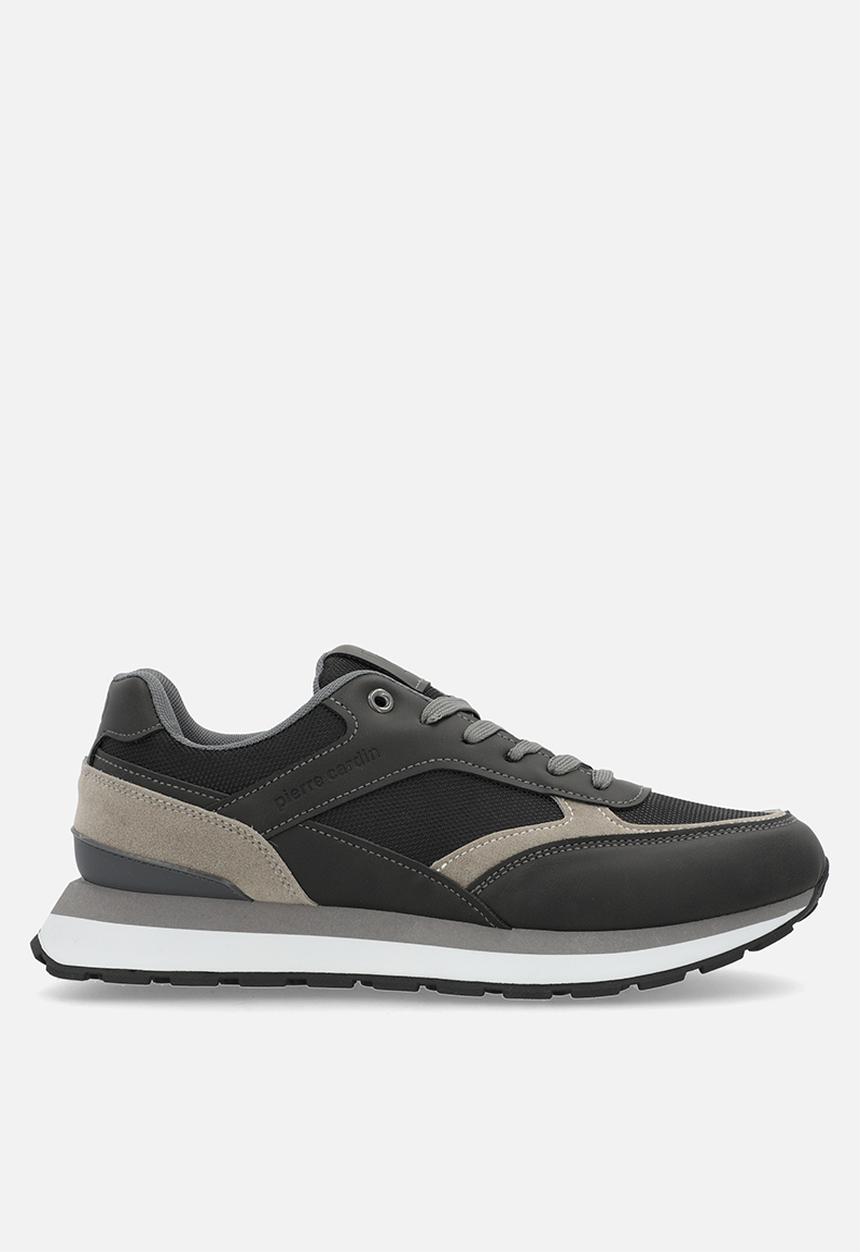 Pierre Cardin - Trystan casual lace up - black & grey