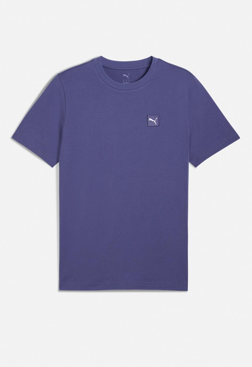 PUMA - ESS ELEVATED Tee - Blue Crystal