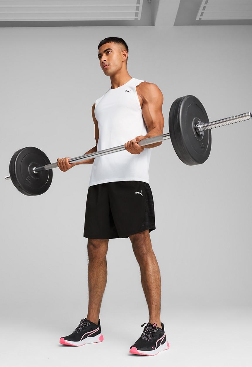 PUMA - M TAD TECH Fabric Mix Short - Puma Black