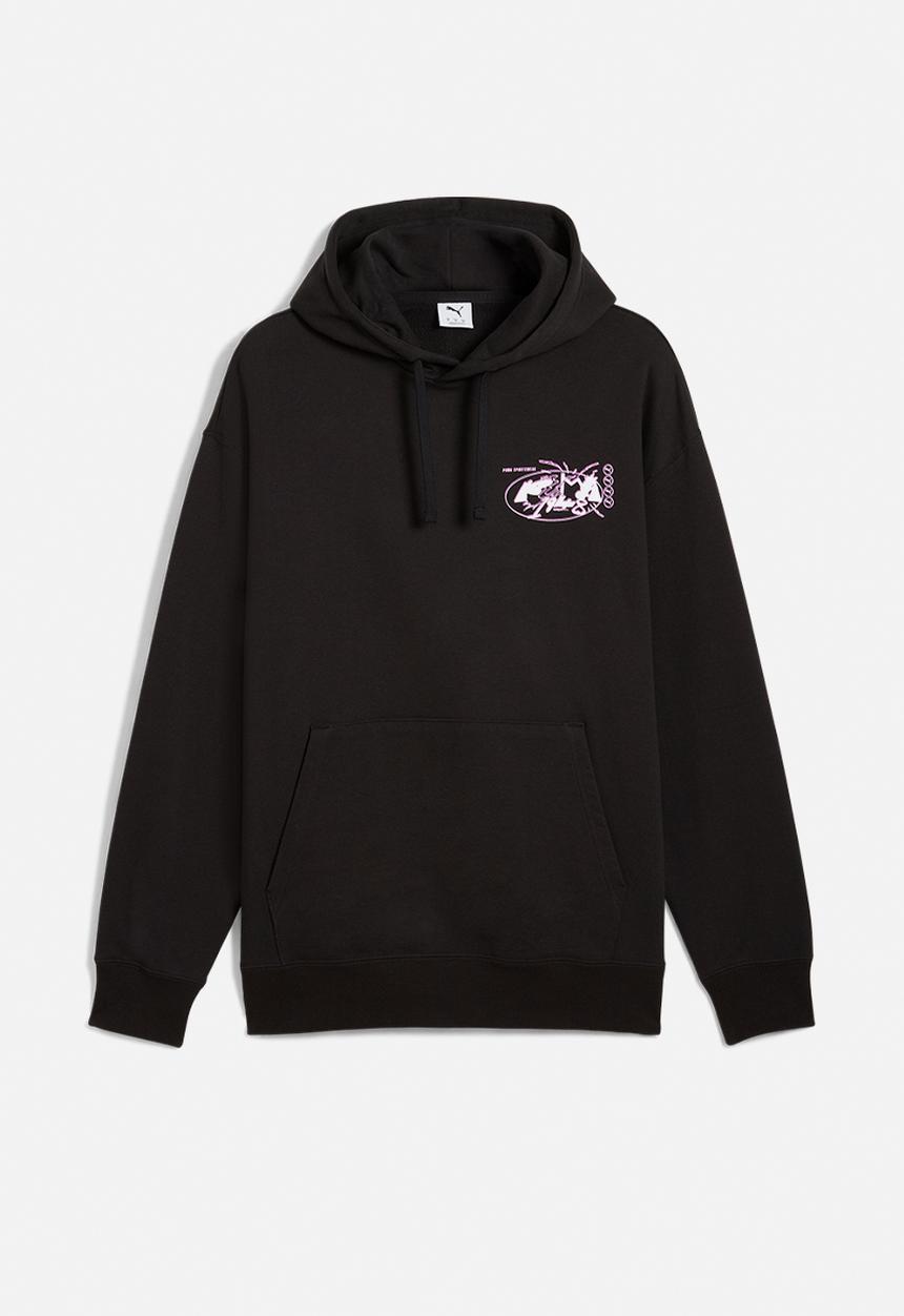 PUMA - FUTURE.PUMA.ARCHIVE Relaxed Graphic Hoodie TR - Puma Black