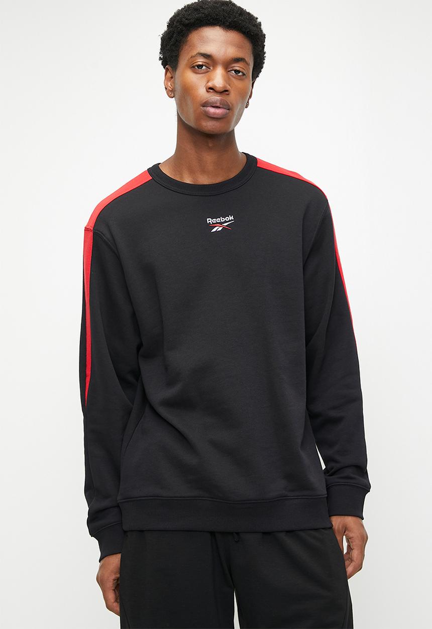 Reebok - RI Cross Check Crew - Black
