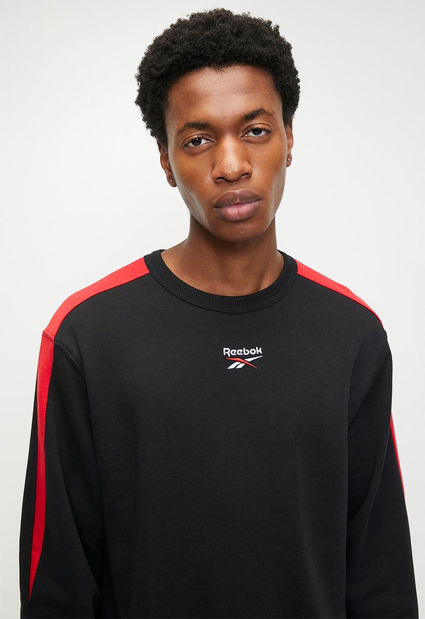Reebok - RI Cross Check Crew - Black