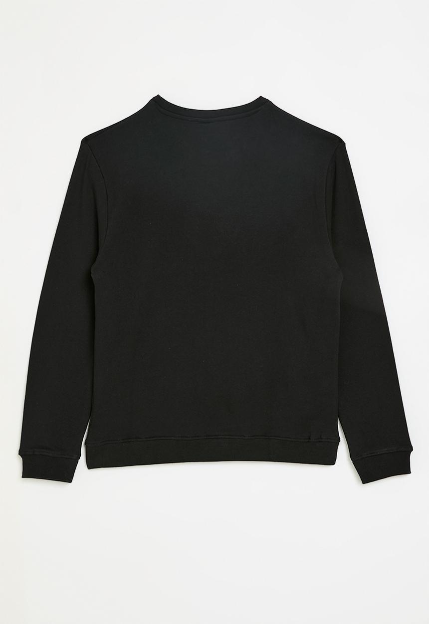 POLO - Girls wendy printed sweater - black