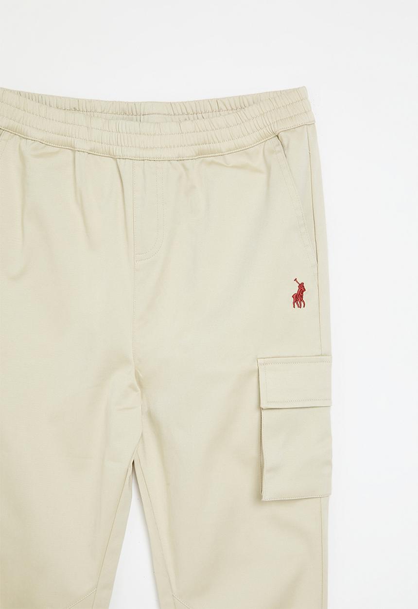 POLO - Boys cory cargo pant - sand