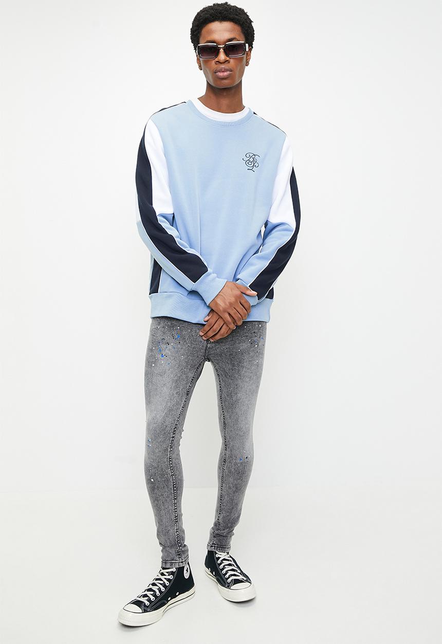 Brave Soul - Sweatshirts - Steel Blue