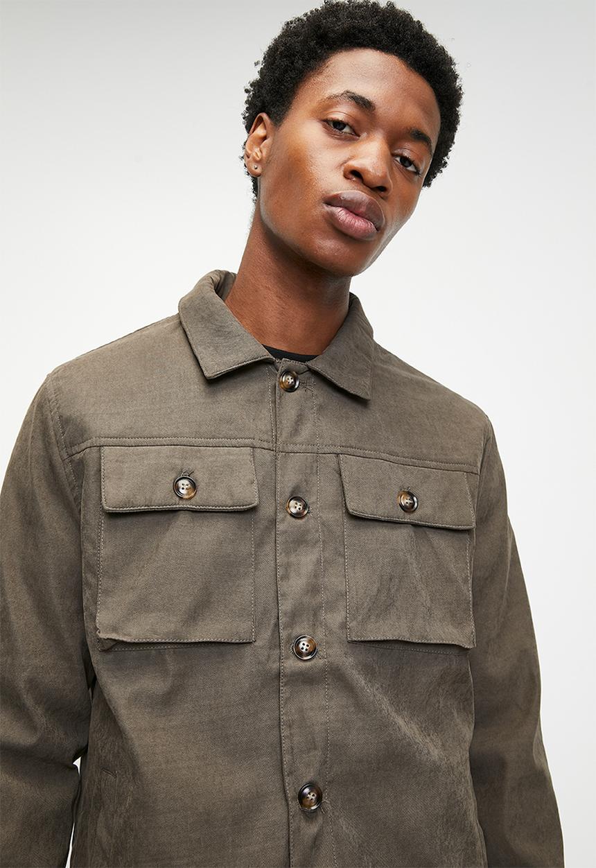Brave Soul - Jackets - Khaki