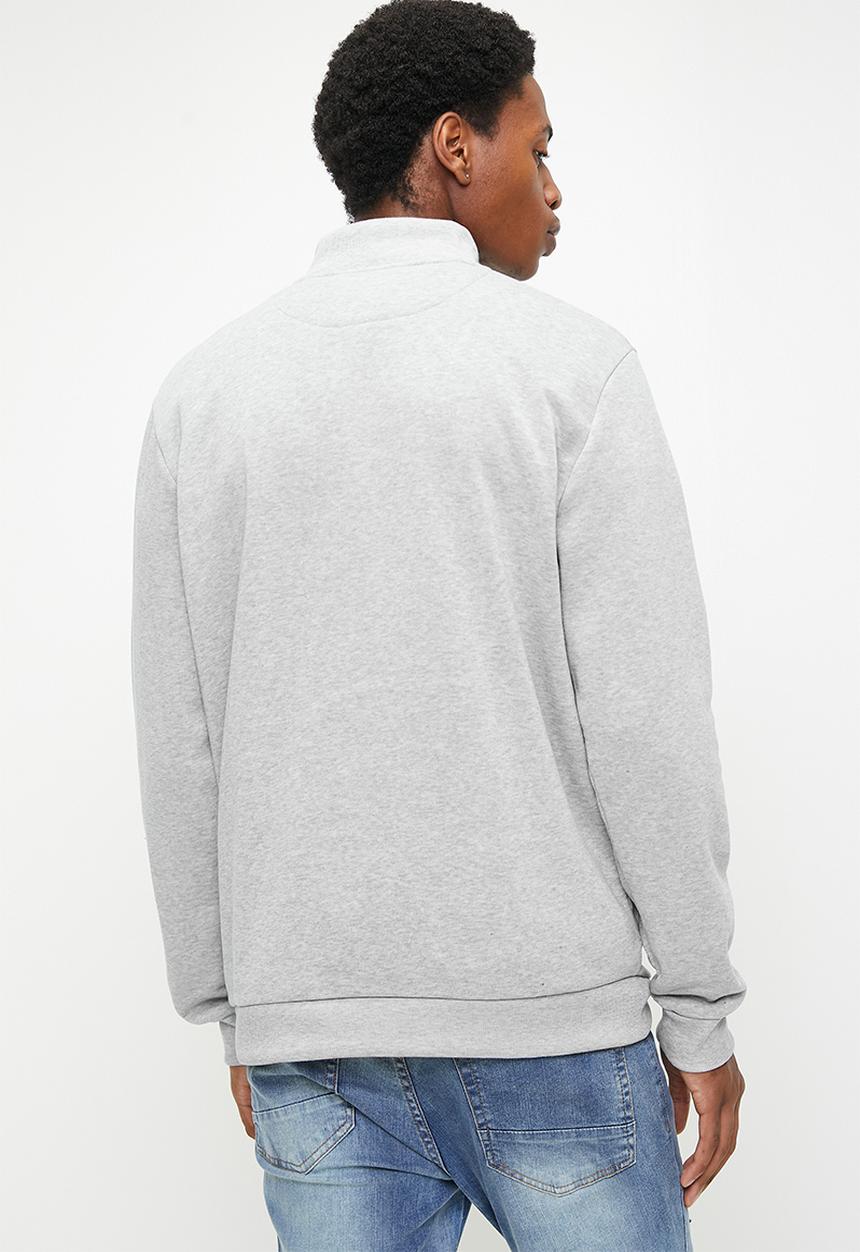 Brave Soul - Sweatshirts - Light Grey Marl