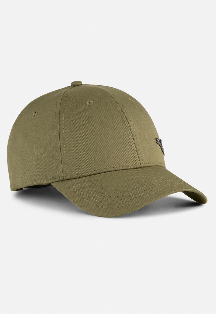 PUMA - Ess Metal Puma Cat BB Cap - PUMA Olive