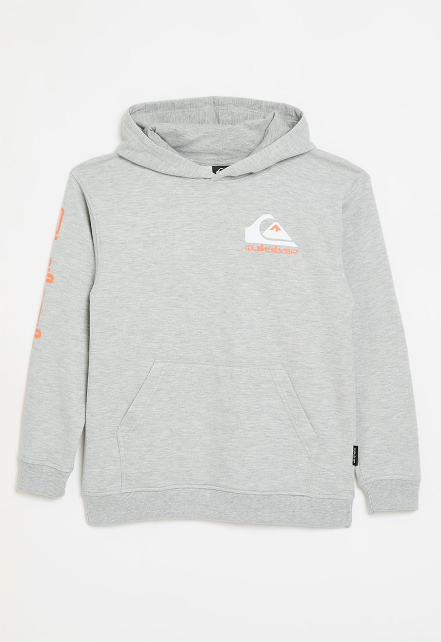 Quiksilver - Omni logo hoodie boys - light grey heather