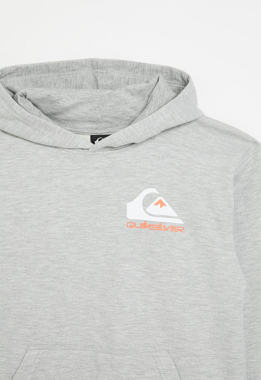 Quiksilver - Omni logo hoodie boys - light grey heather