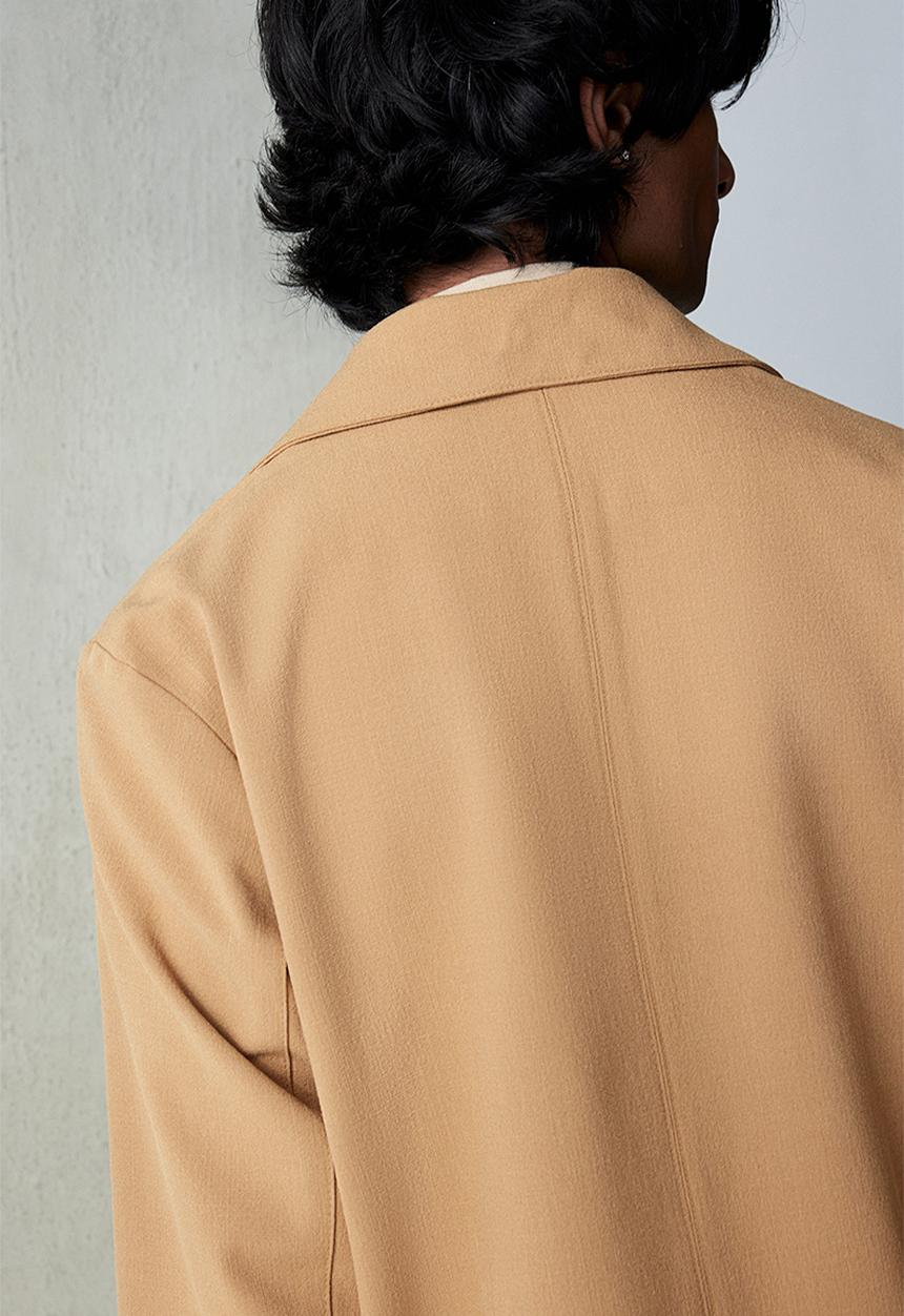 H&M - Regular fit jacket - dark beige