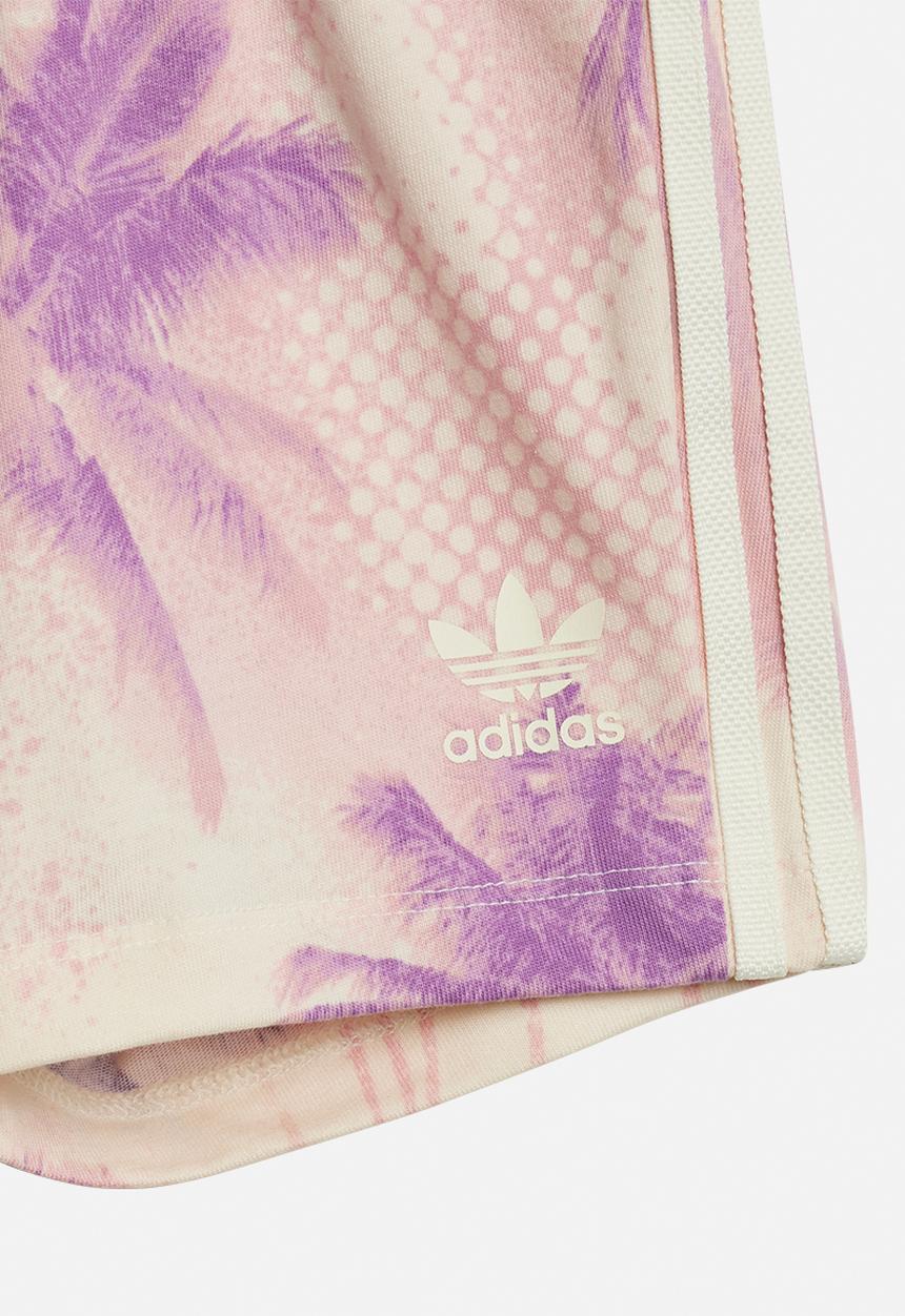 adidas Originals - Short Tee Set Crewht - Beige