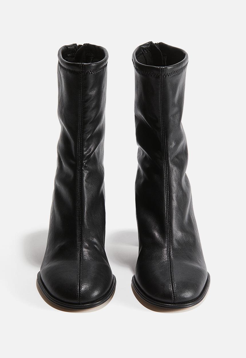 H&M - Ankle-high sock boots - black