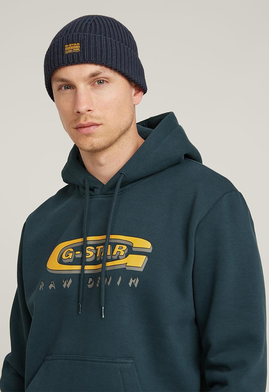 G-STAR - Originals Fisherman Beanie - Legion Blue