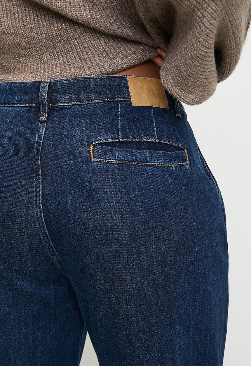 Cotton On - Plus lyocell trouser jean - blue rinse