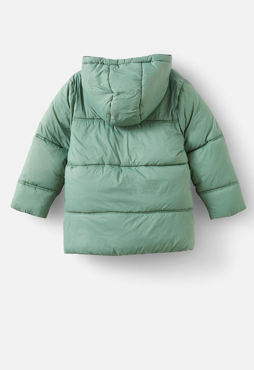 Cotton On - Tommy puffer jacket - moss green/squid ink