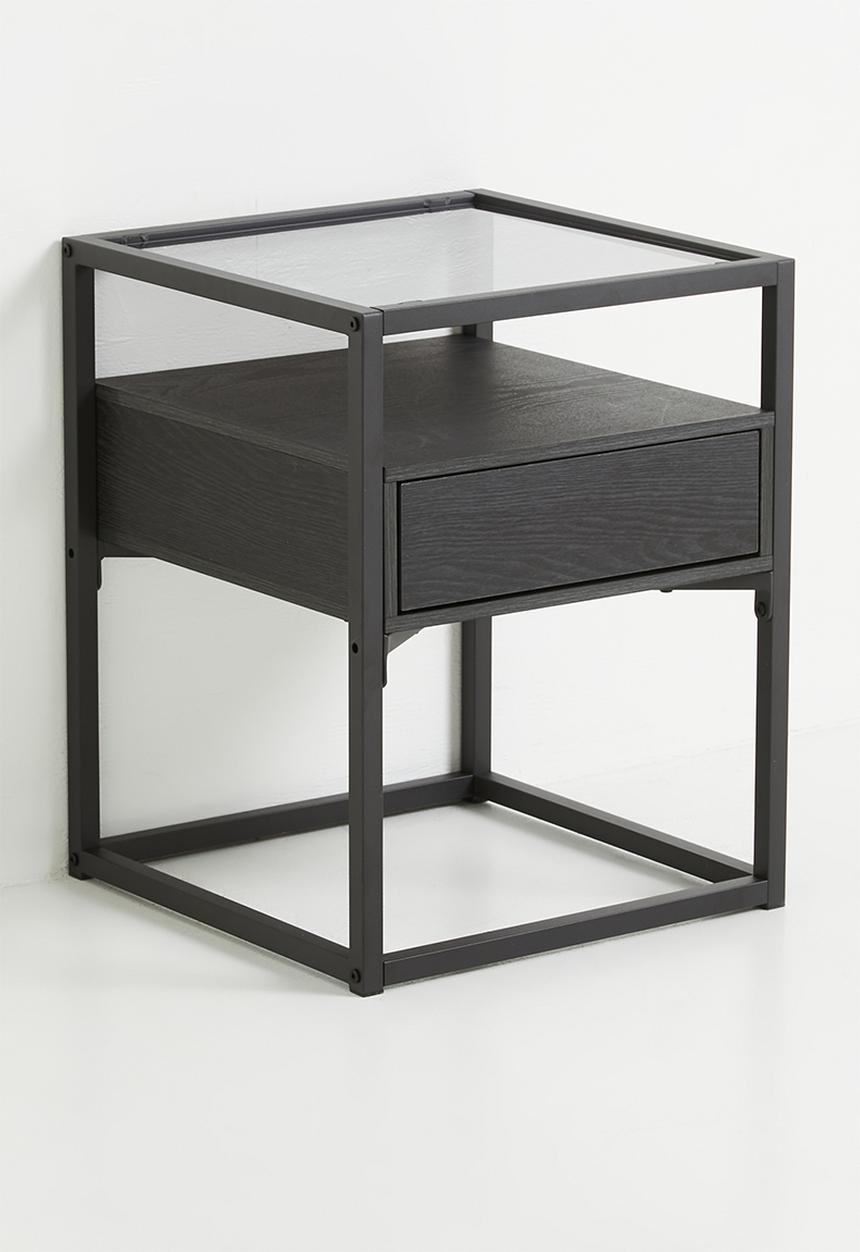 Sixth Floor - Madden Bedside Table - Black