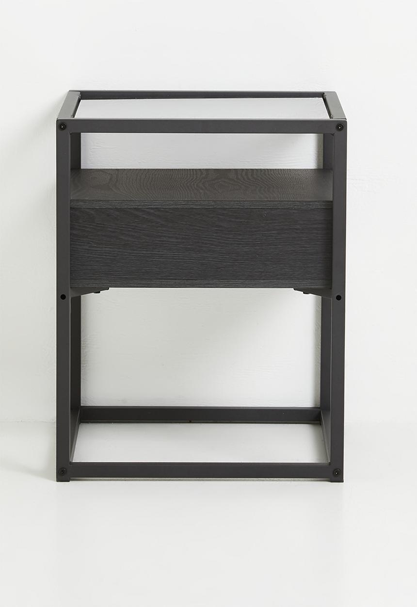Sixth Floor - Madden Bedside Table - Black