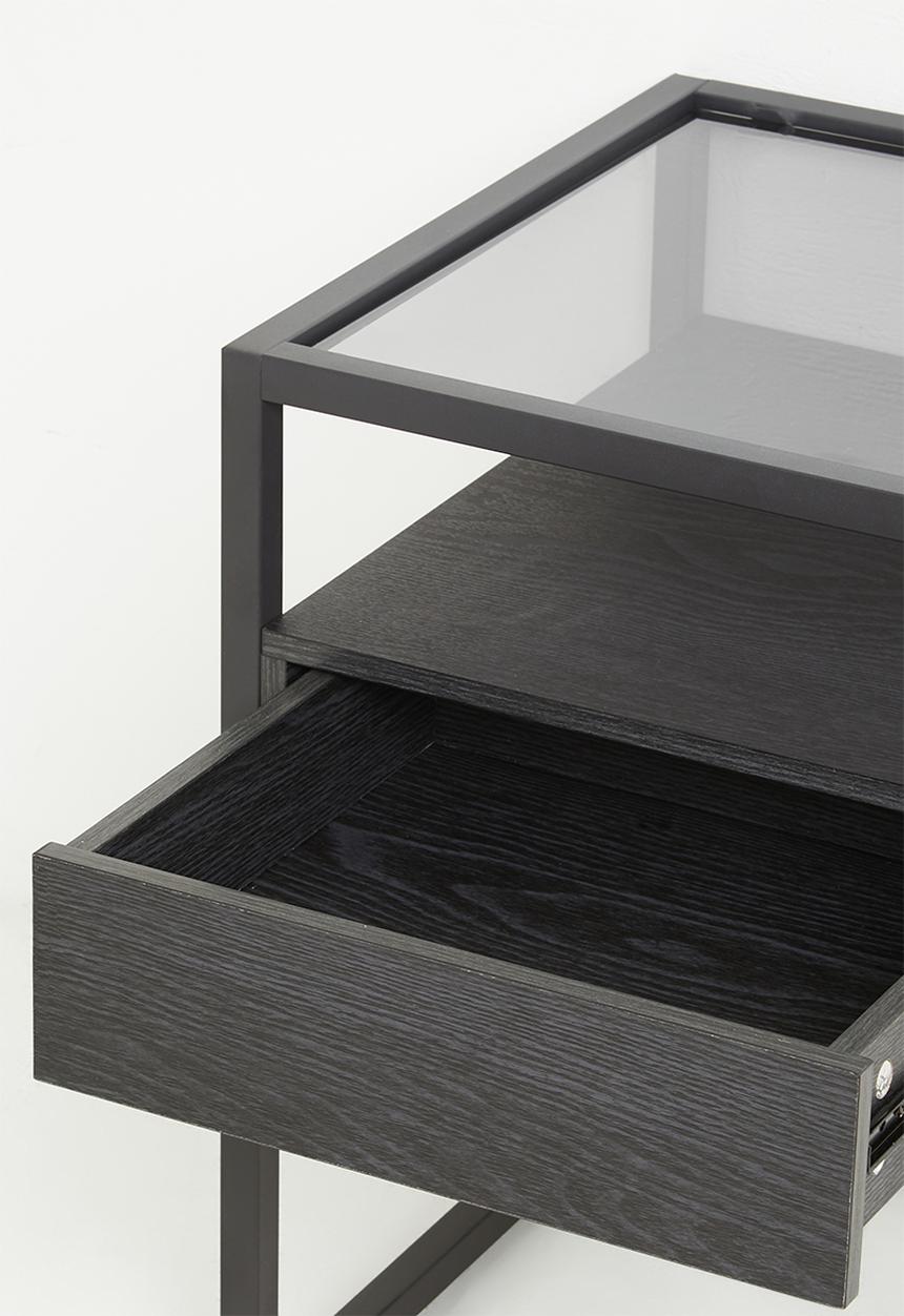 Sixth Floor - Madden Bedside Table - Black