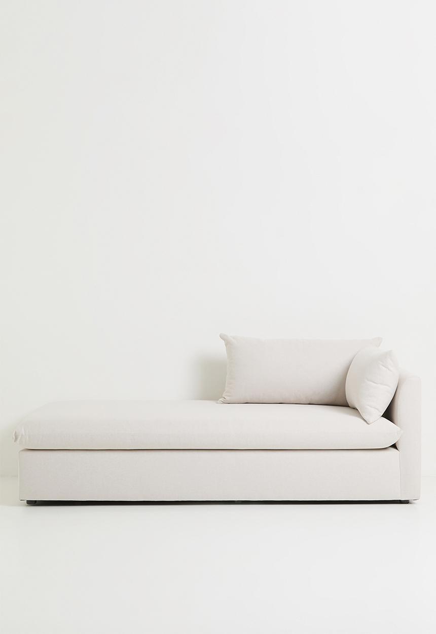 Zorora - Lira Luxe Daybed Left - Jordan Alabaster