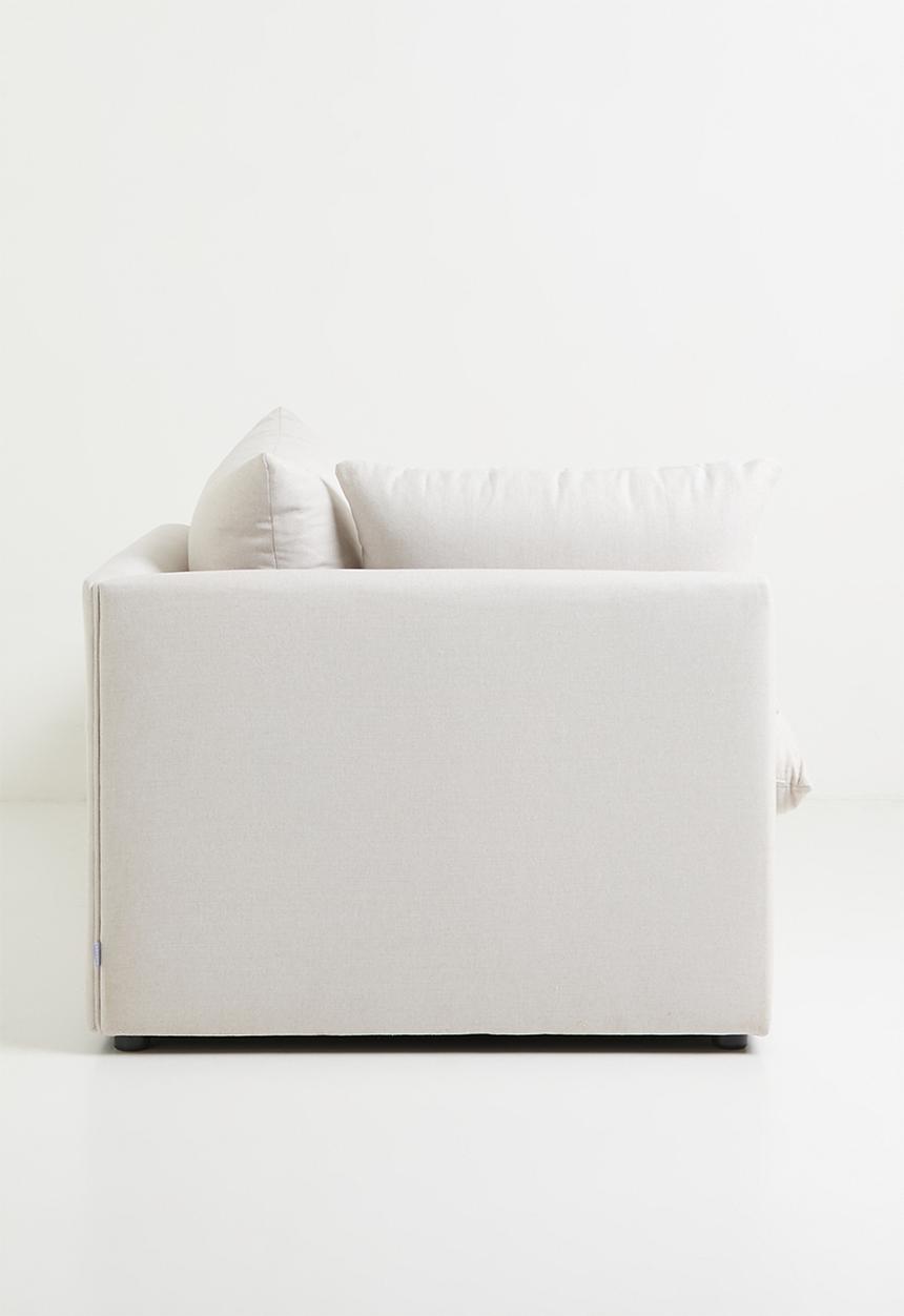Zorora - Lira Luxe Daybed Right - Jordan Alabaster