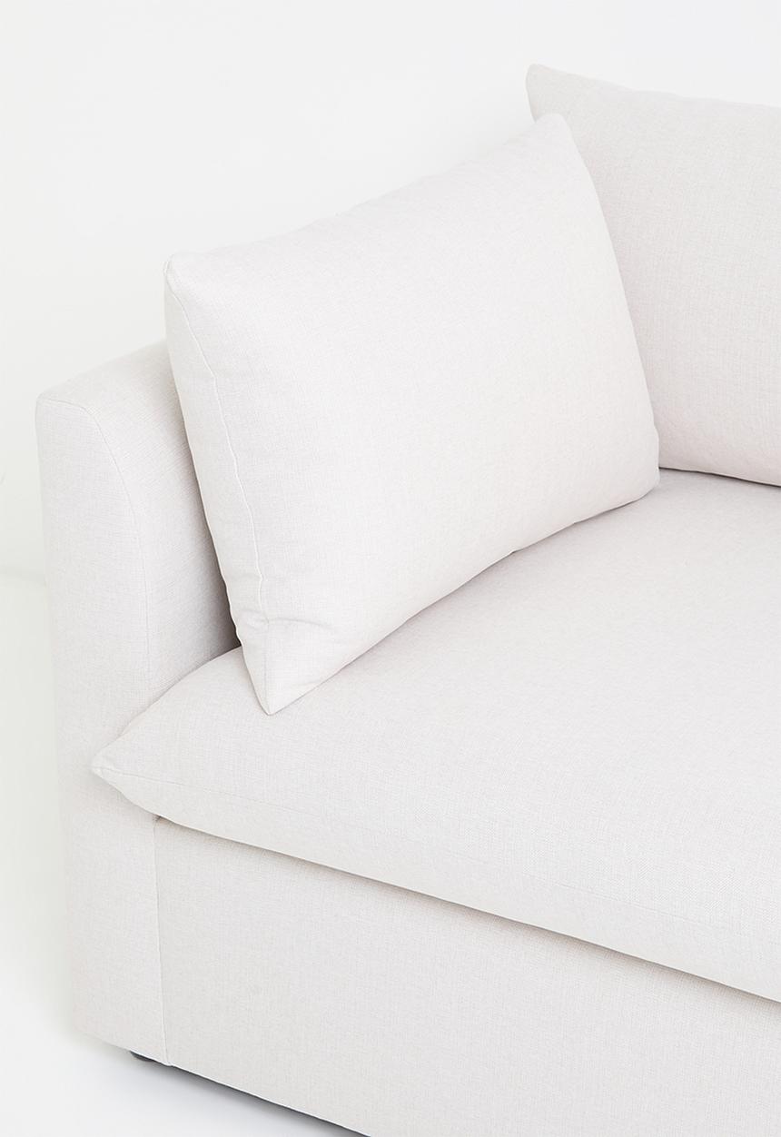 Zorora - Lira Luxe Daybed Right - Jordan Alabaster