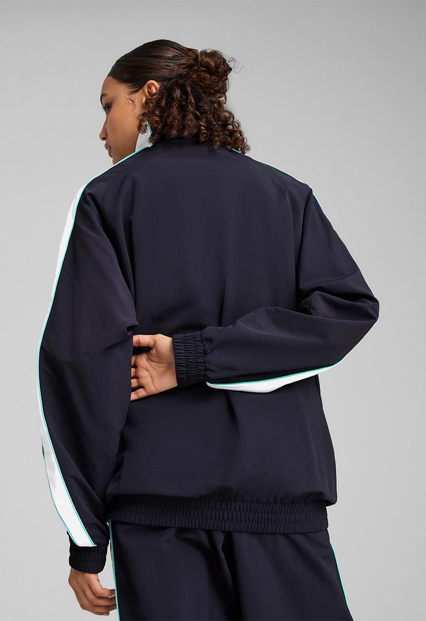 PUMA - T7 Oversized Track Jacket WV - New Navy