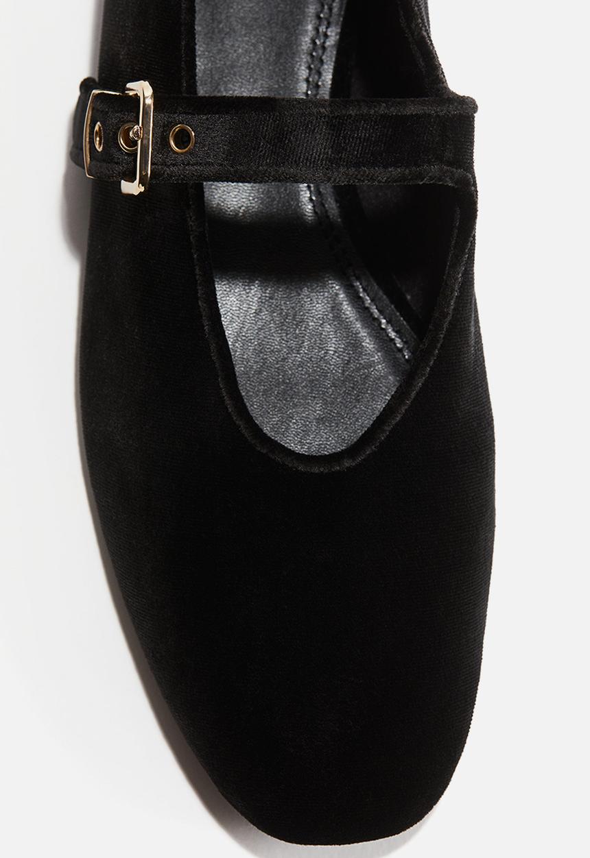 H&M - Mary jane ballet pumps - black