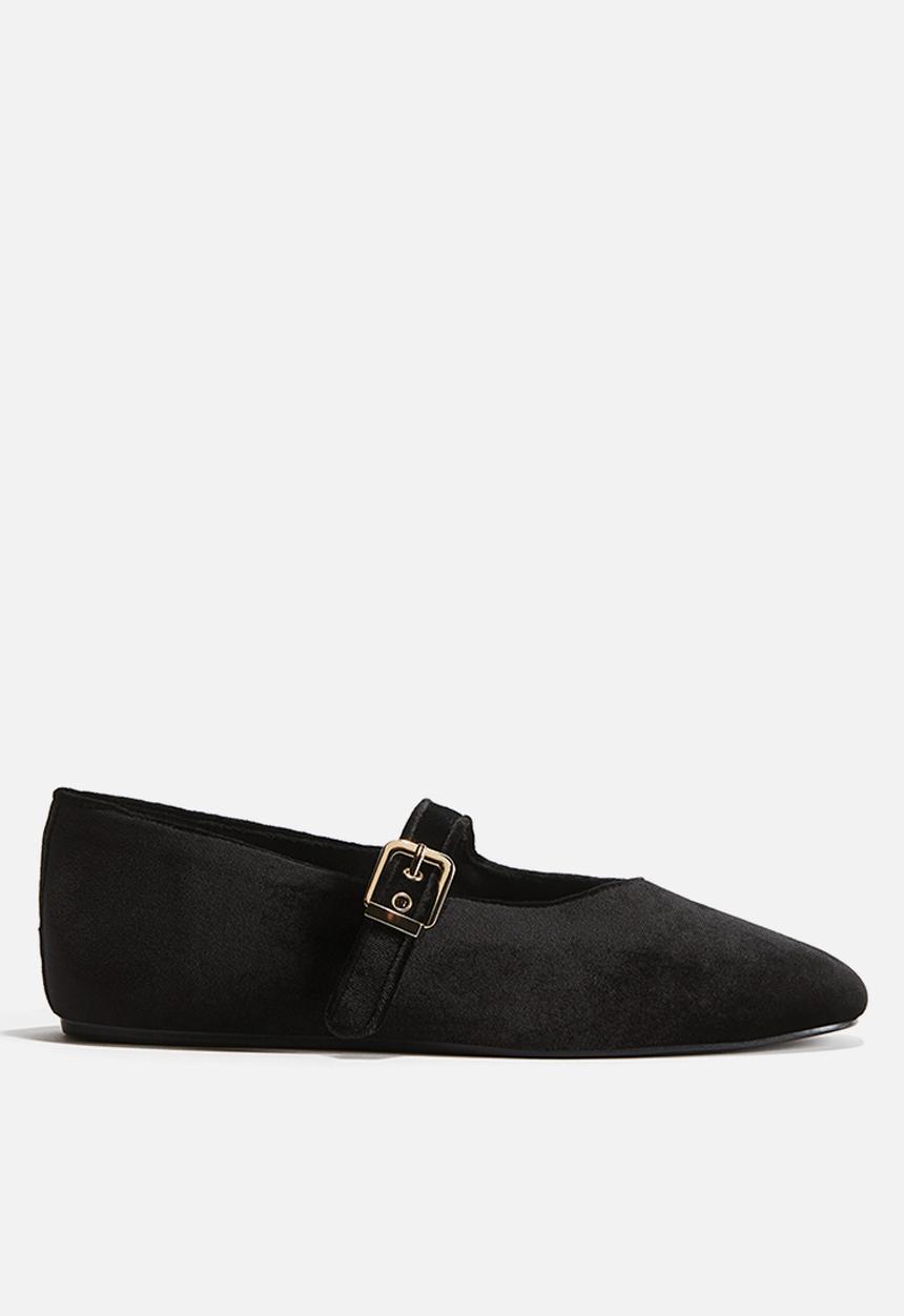 H&M - Mary jane ballet pumps - black