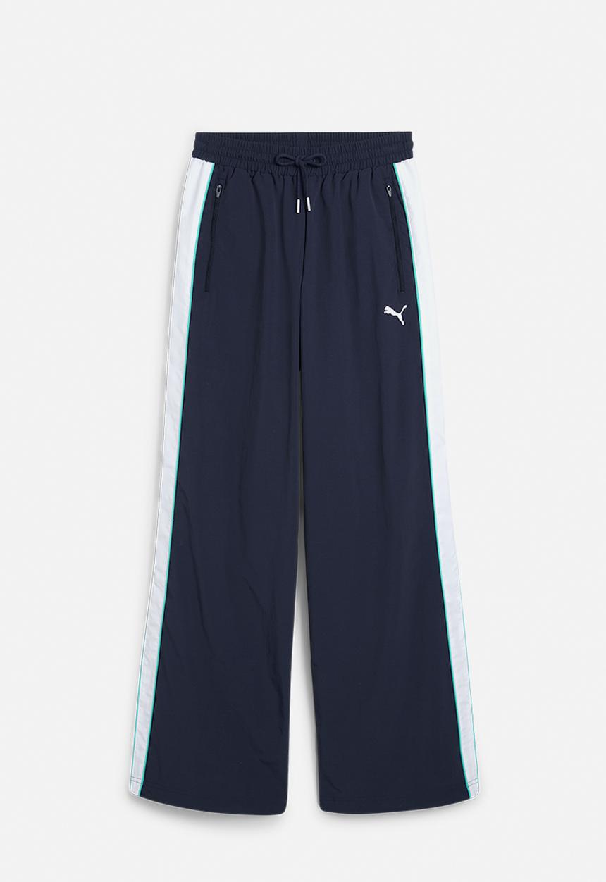 PUMA - T7 Oversized Track Pants WV op - New Navy