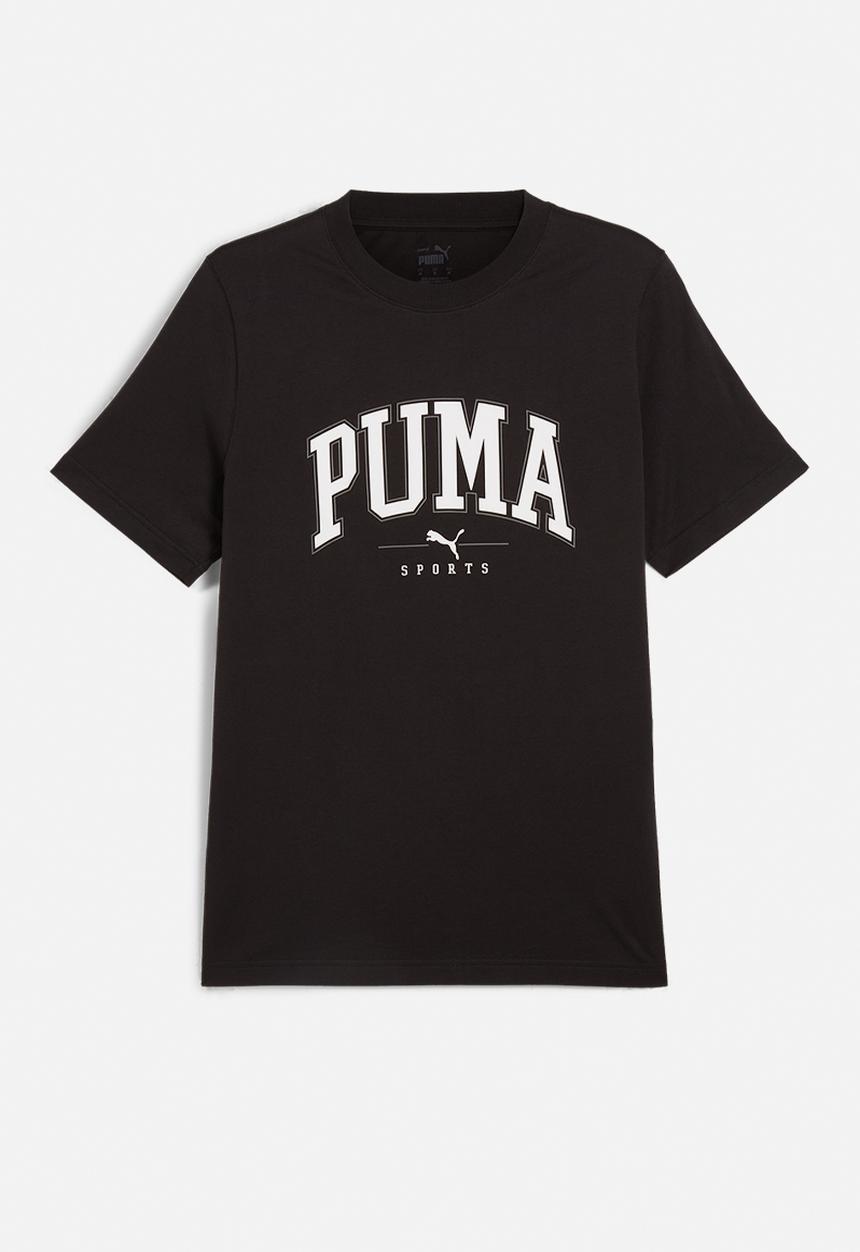 PUMA - PUMA SQUAD Big Graphic Tee M - PUMA Black
