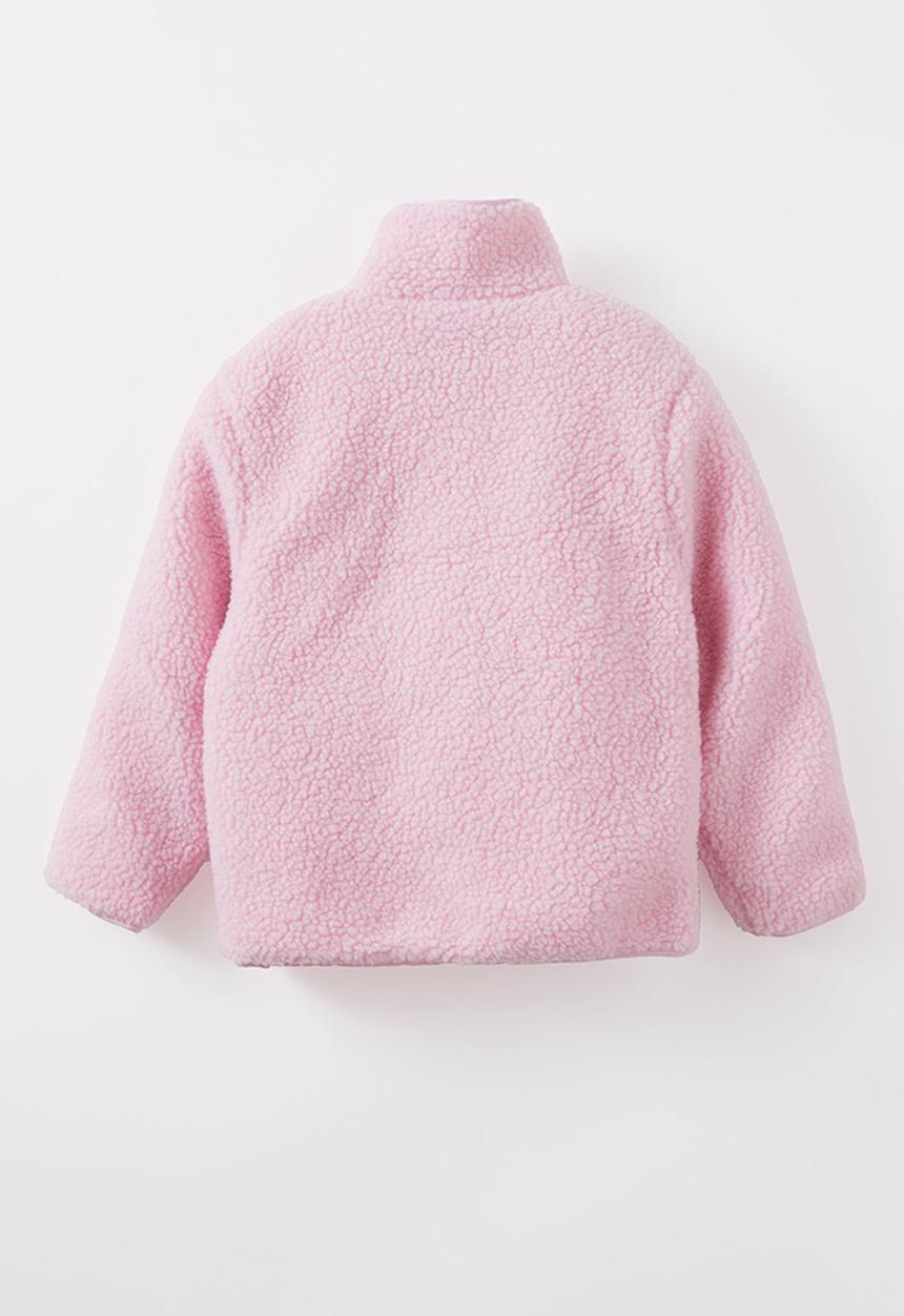 Cotton On - Sophia teddy jacket - fairy pink