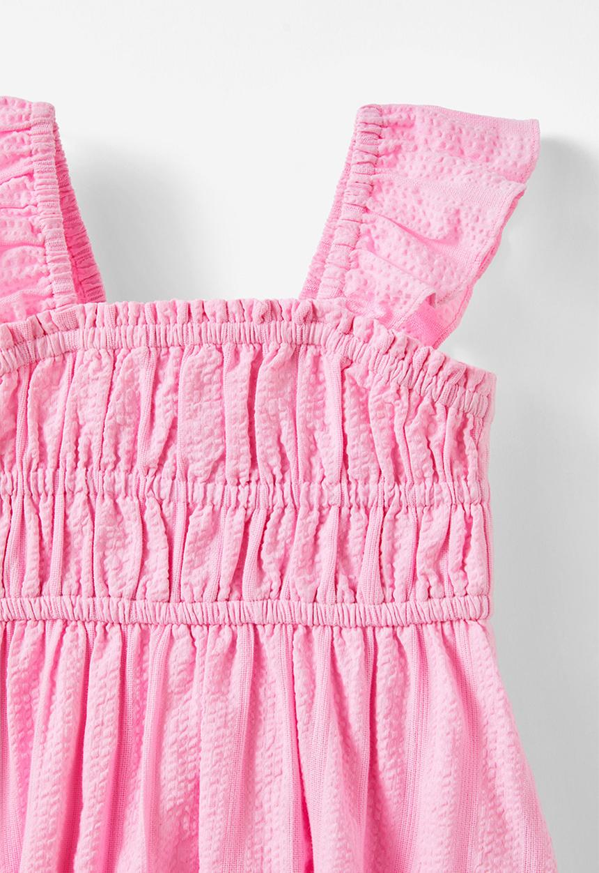 Cotton On - Frankie flutter sleeve dress - fairy pink