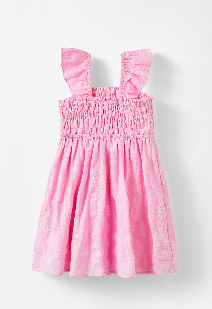 Cotton On - Frankie flutter sleeve dress - fairy pink