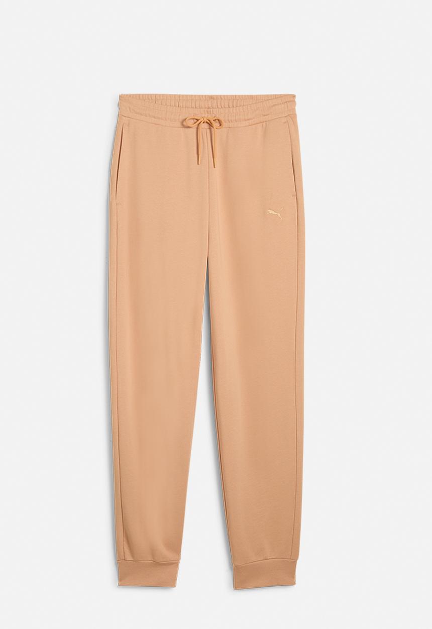 PUMA - Her Comfort High-Waist Sweatpants Tr Cl - Warm Beige