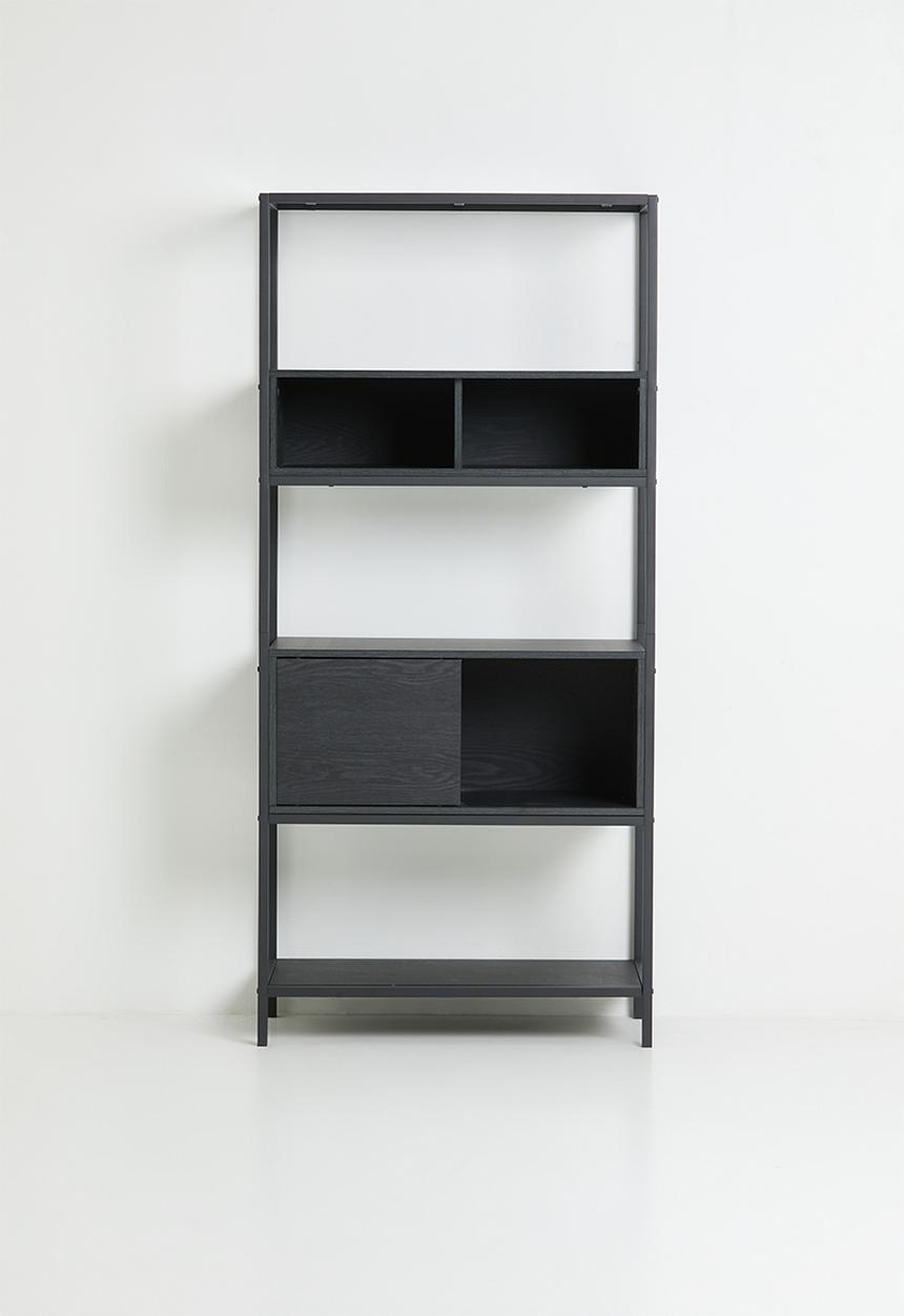 Sixth Floor - Madden Open Storage Shelf - Black