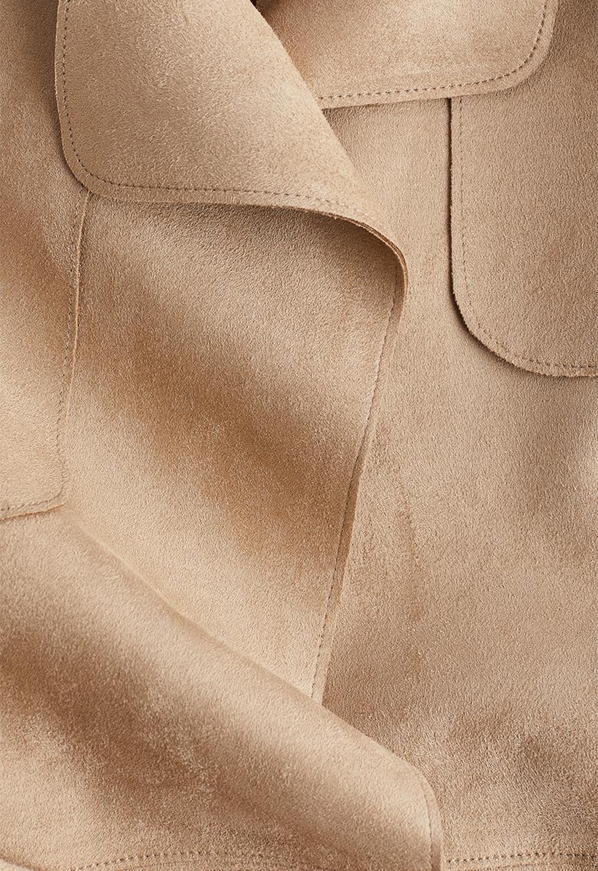 H&M - Napped trenchcoat - beige