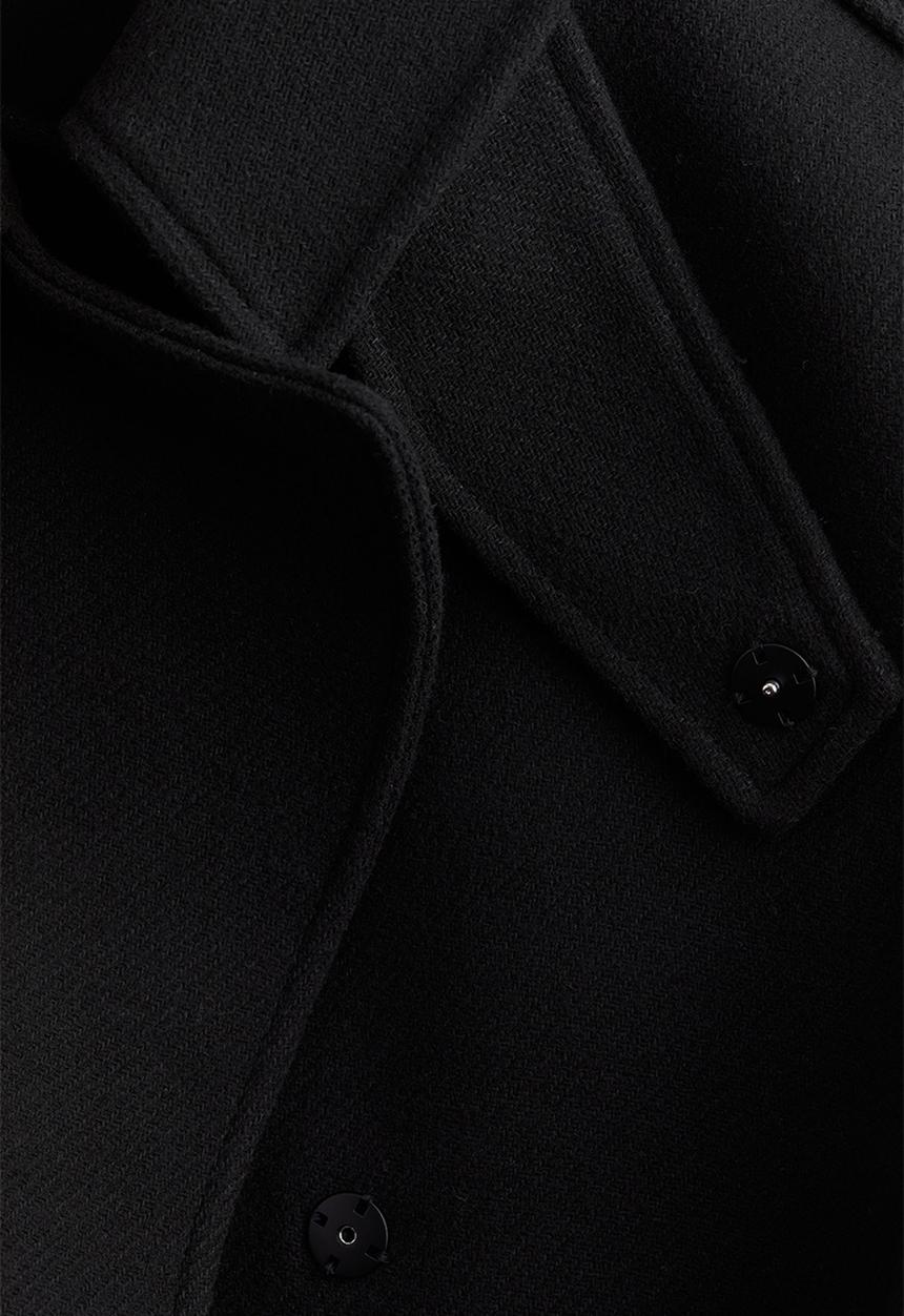 H&M - Trench-look jacket - black