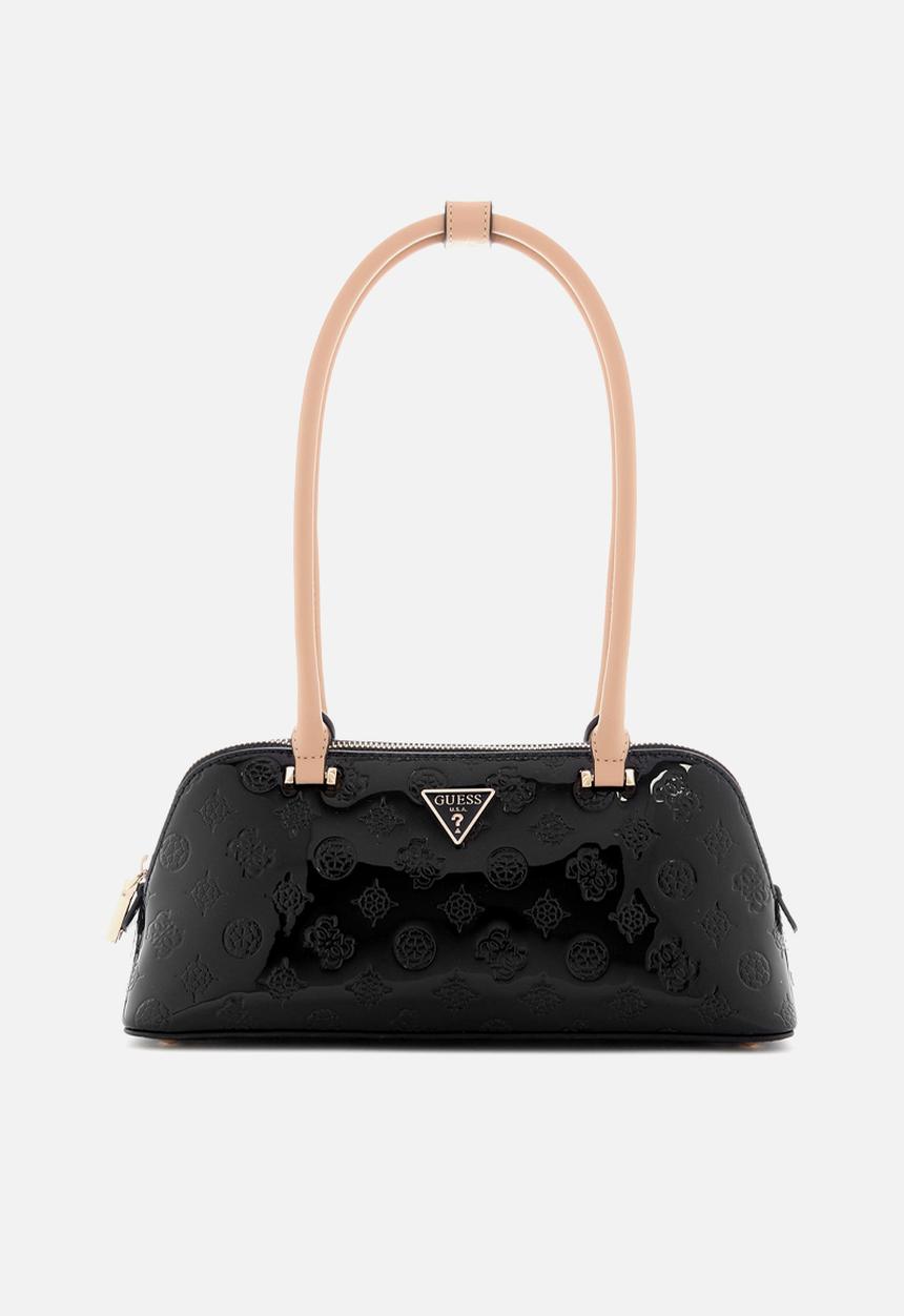 GUESS - Arnela satchel shoulder bag - black logo