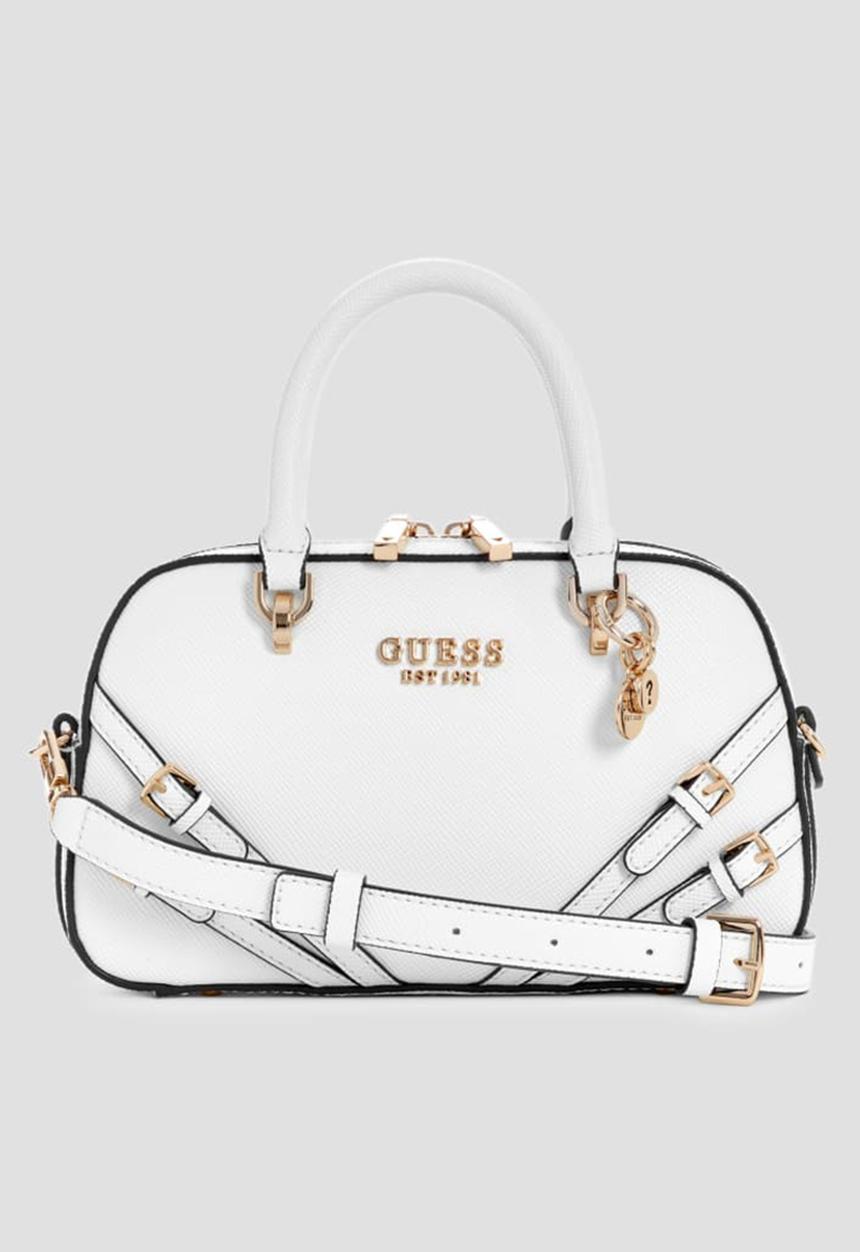 GUESS - Bramina small satchel - white