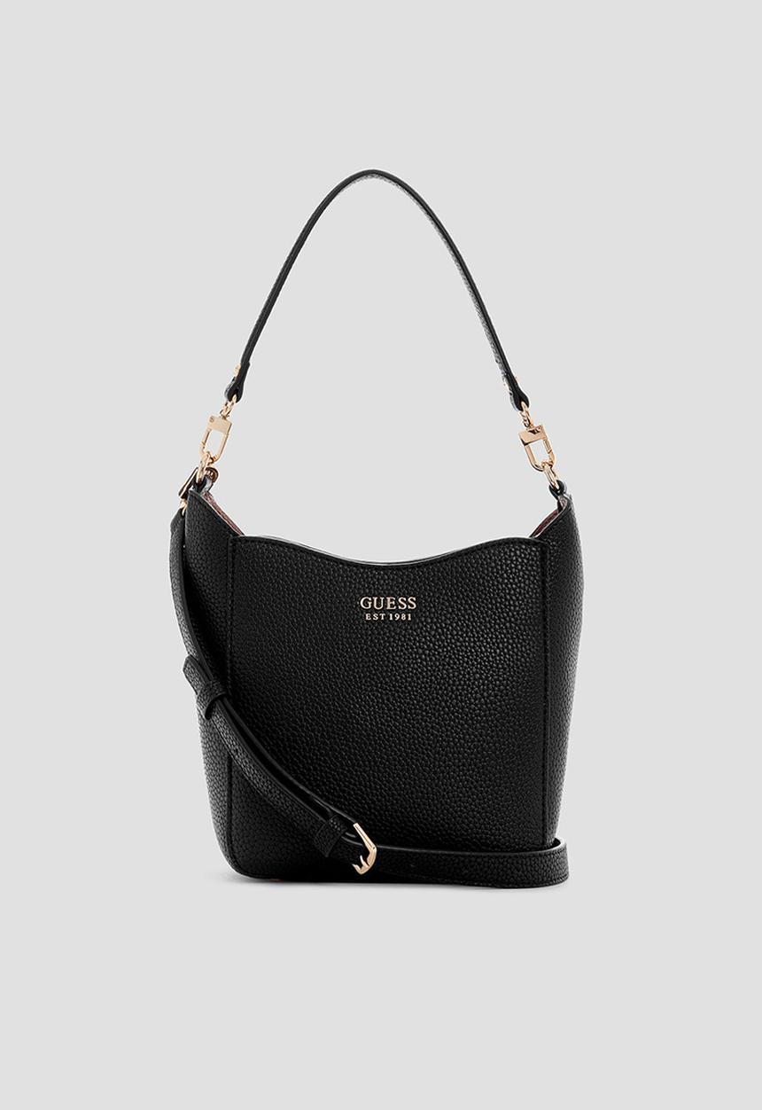 GUESS - Brenton sm grlfriend bucket bag - black