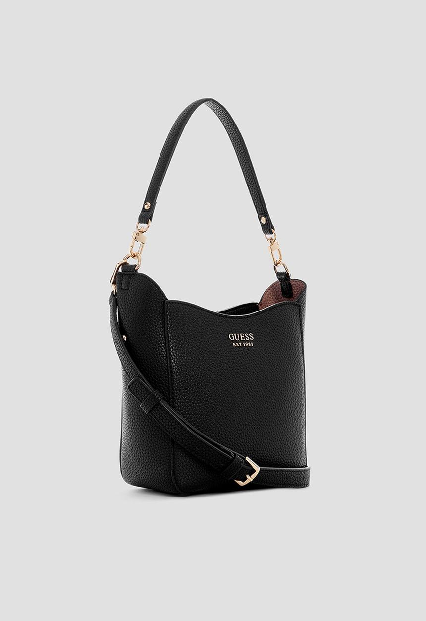 GUESS - Brenton sm grlfriend bucket bag - black
