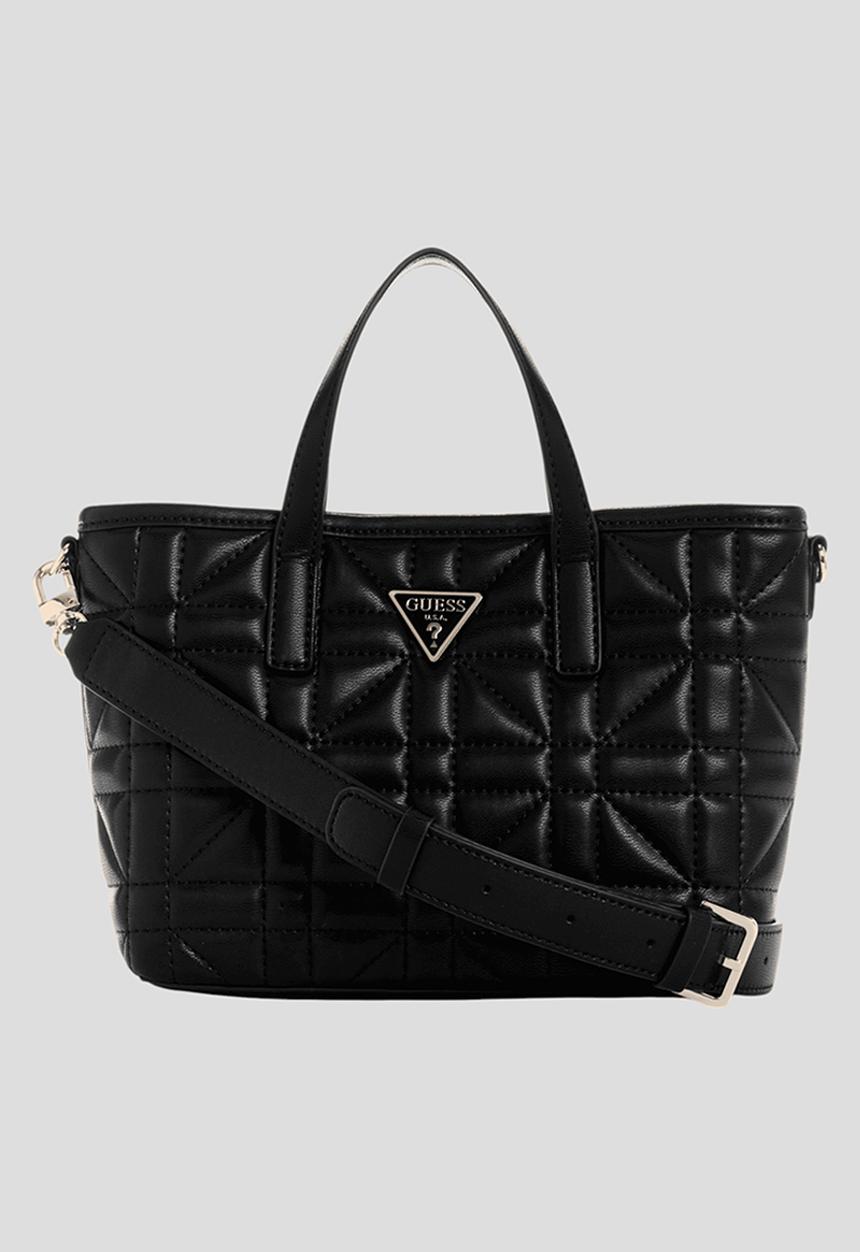 GUESS - Edita mini tote bag - black