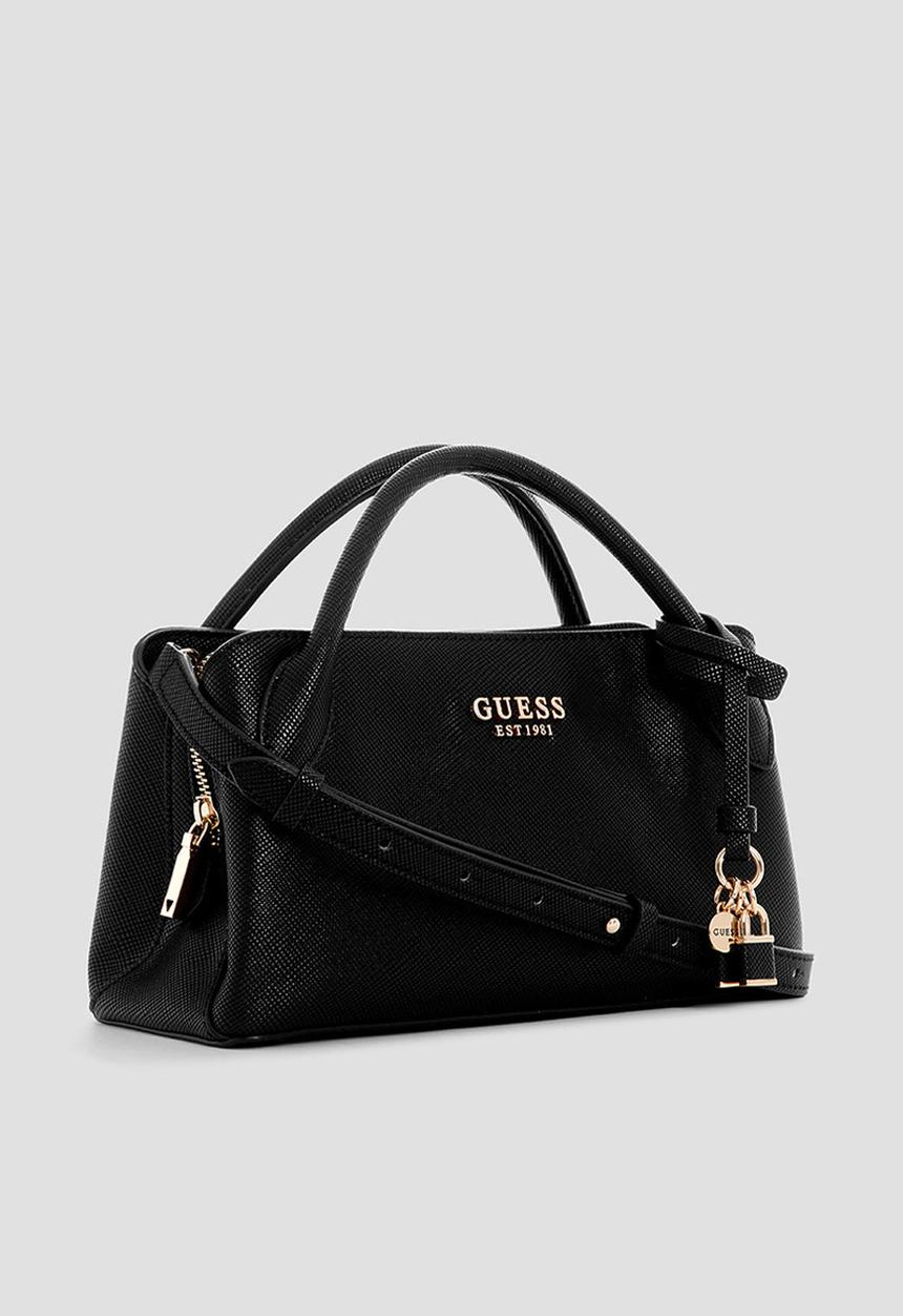 GUESS - Fedana sml girlfriend satchel tote bag -black