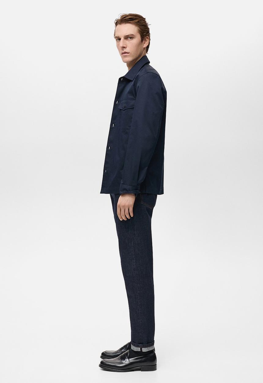 MANGO - Jeans pola - open blue