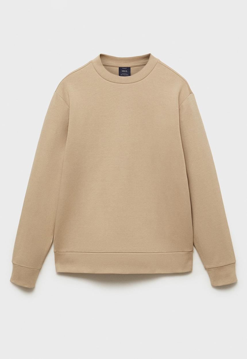 MANGO - Sweatshirt nole - camel