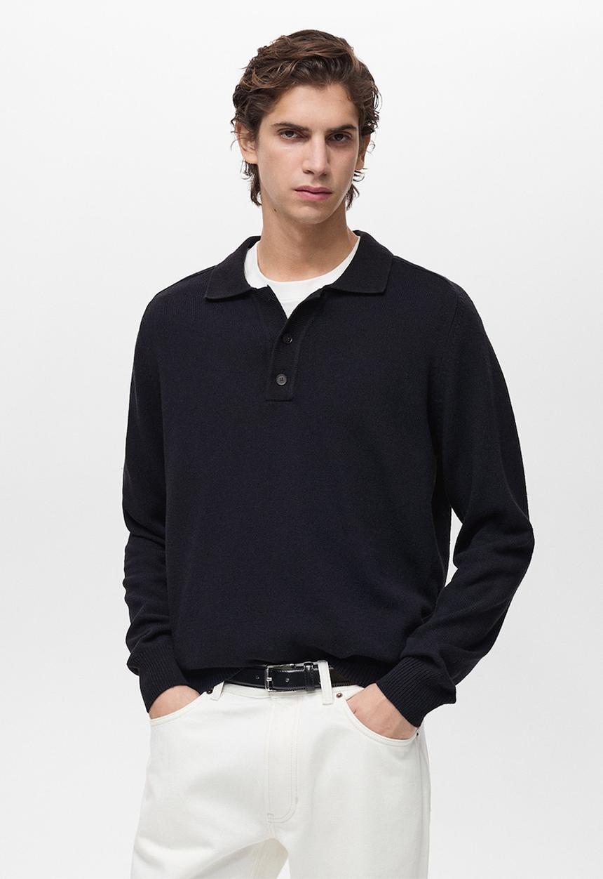 MANGO - Poloshirt dailys - navy blue