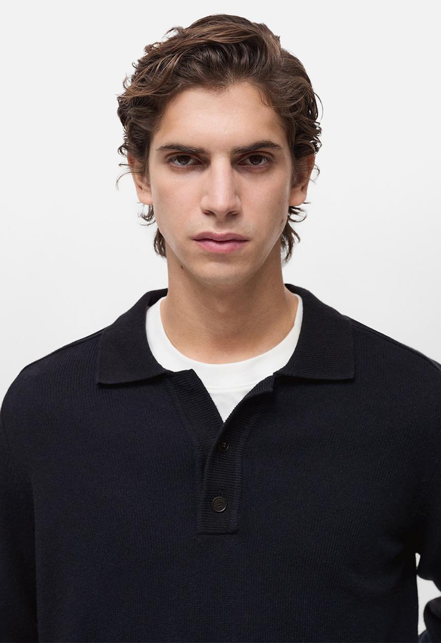 MANGO - Poloshirt dailys - navy blue